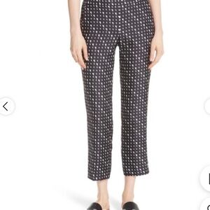 Theory Pull-on Trouser Triangle Print Sz 4
